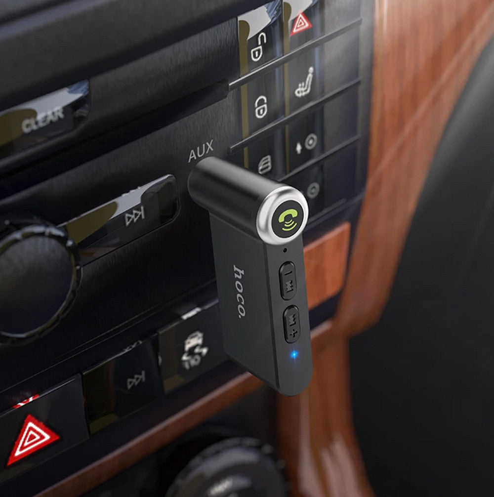 Car Bluetooth 5.0 Transmitter Receiver Wireless Audio 3.5mm Jack Aux Adapter