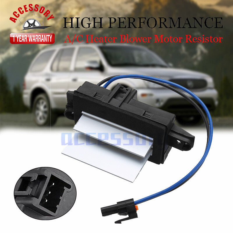Resistance 53-69738 for Chevrolet for GMC , for Yukon , for Cadillac , and for Buick air conditioning heater blower motors.