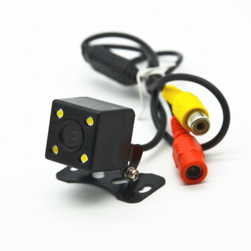 Car 4 LED Night Use Reverse Backup Parking Auxiliary Astern image CCD Camera