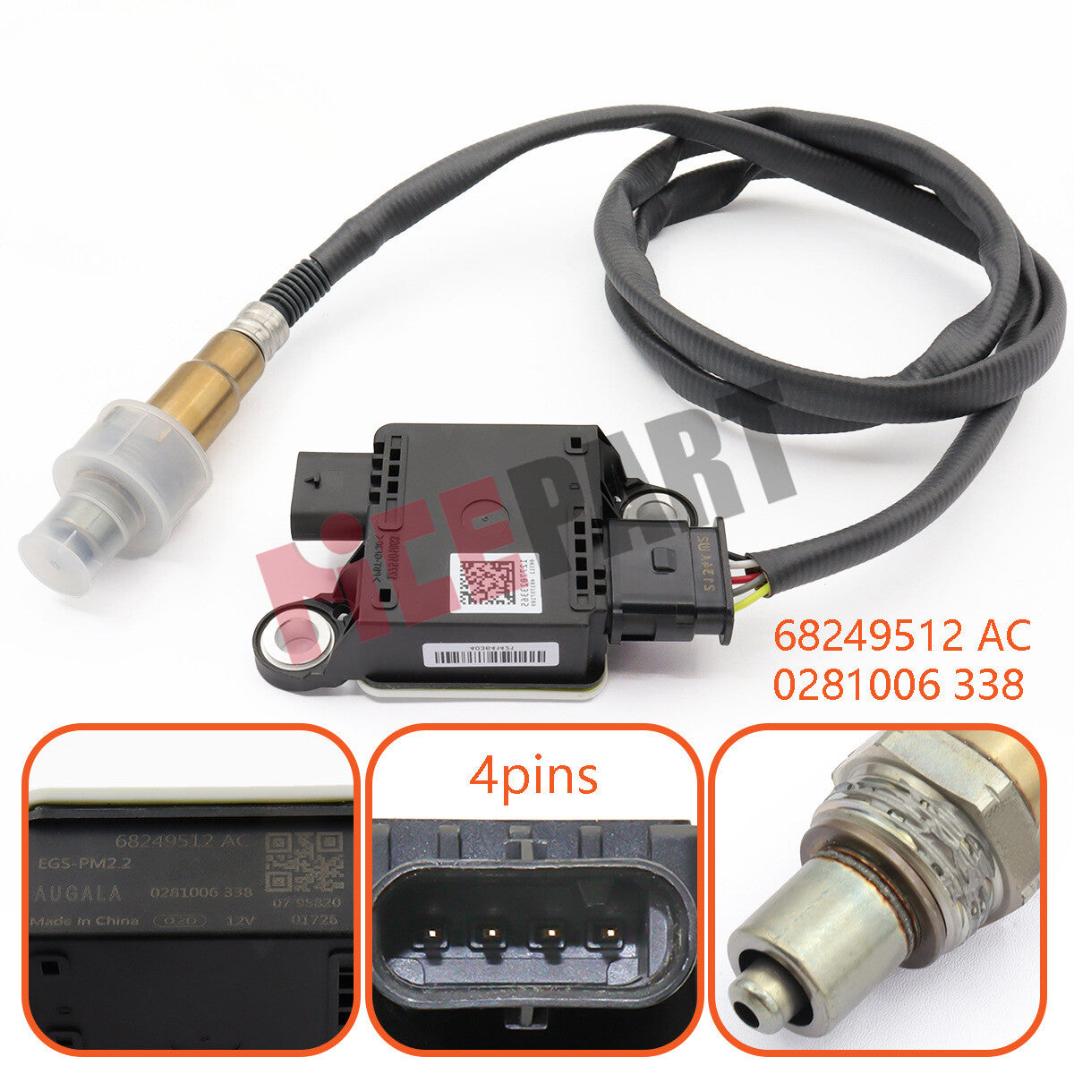 Diesel Exhaust Particulate Sensor compatible for Ram ProMaster 1500 2500 14-18 3.0L