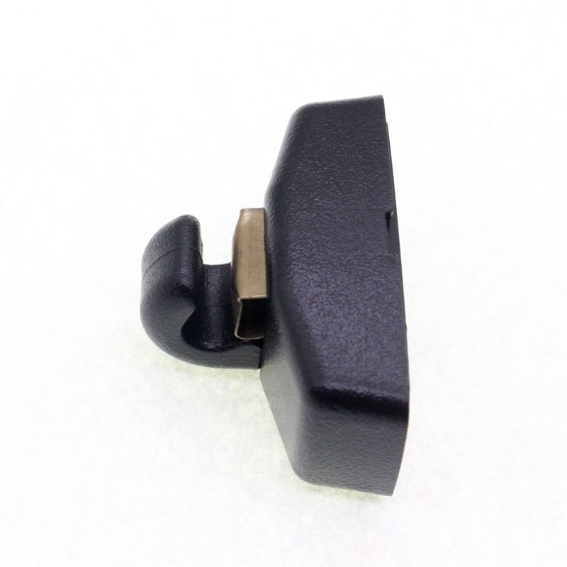 Black sunshade hook and clip brackets are suitable for Volkswagen for Jetta , for Golf , for Passat , and for Skoda 3B0857561B