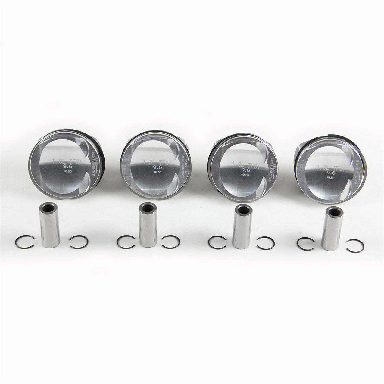 1.8T PistonRing Assembly Oversize +0.5 21mm Kit Fit for VW CC for Passat
