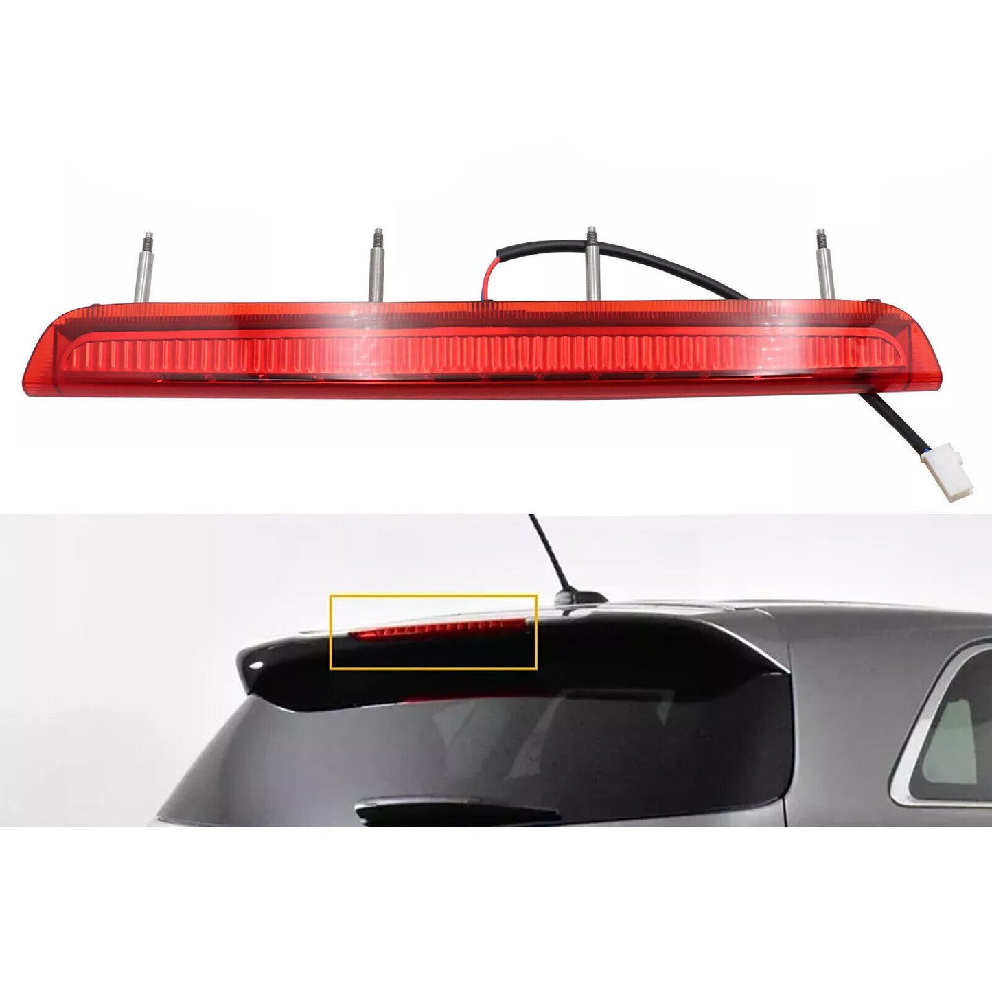 for Kia Sorento 16 17 18 19 20 Spoiler Higher Brake Stop Lamp Rear 92700-C5000