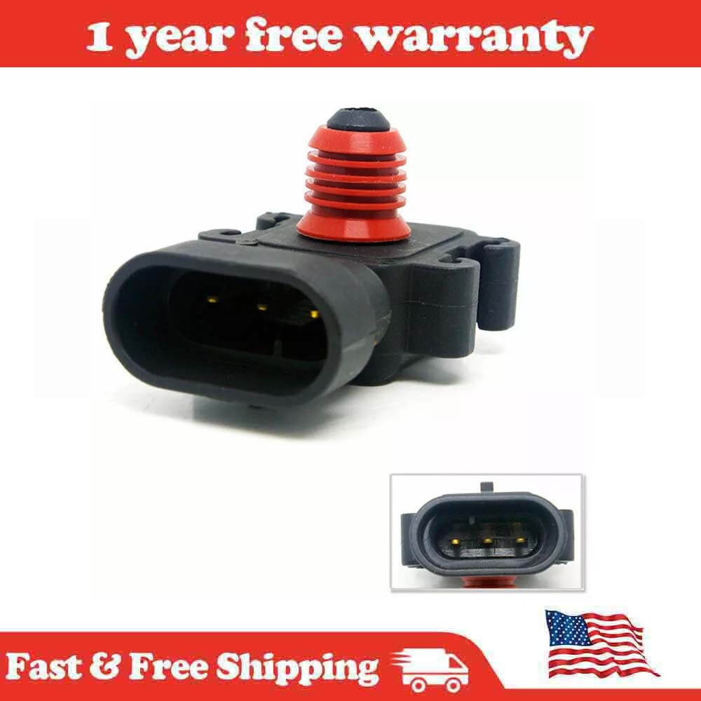 MAP SENSOR 4.8 5.3L 6.0L 8.1L 12614973 99-08FOR for GMC for SIERRA 1500 2500 3500 for YUKON