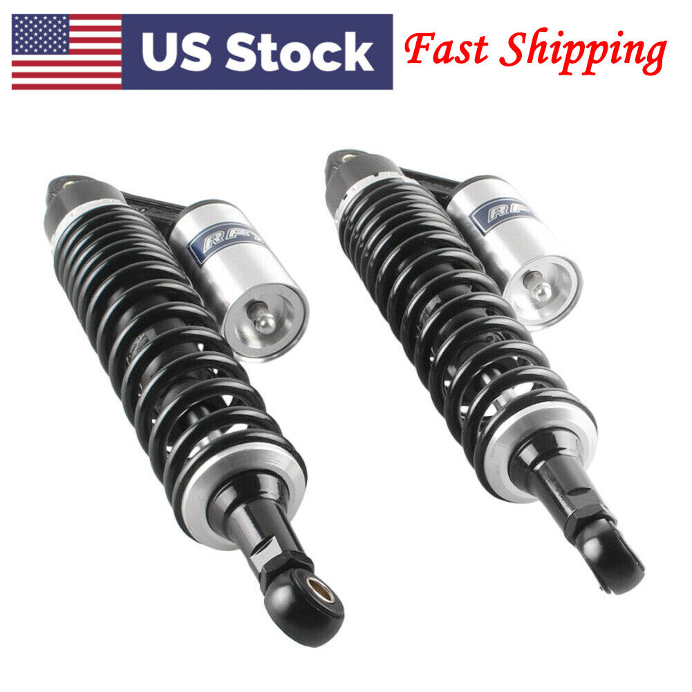 14.75 375mm Rear Air Shock Absorbers For Scooter ATV Street Bikes Universal