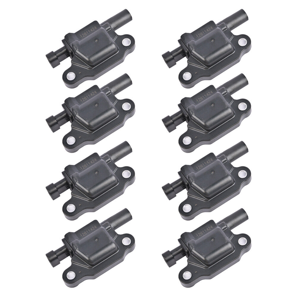 8 Pack for Chevrolet Square Ignition Coil D510C UF413 12570616 BSC1511 12611424