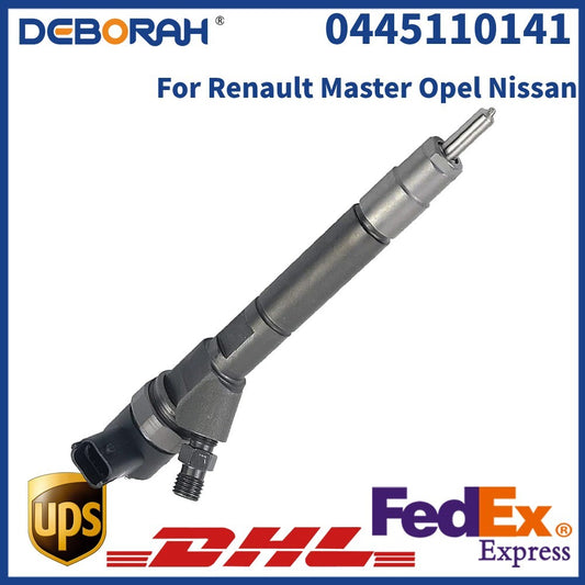Fuel Common Rail Injector Assembly 0445110141 for Renault Master for Opel for Nissan