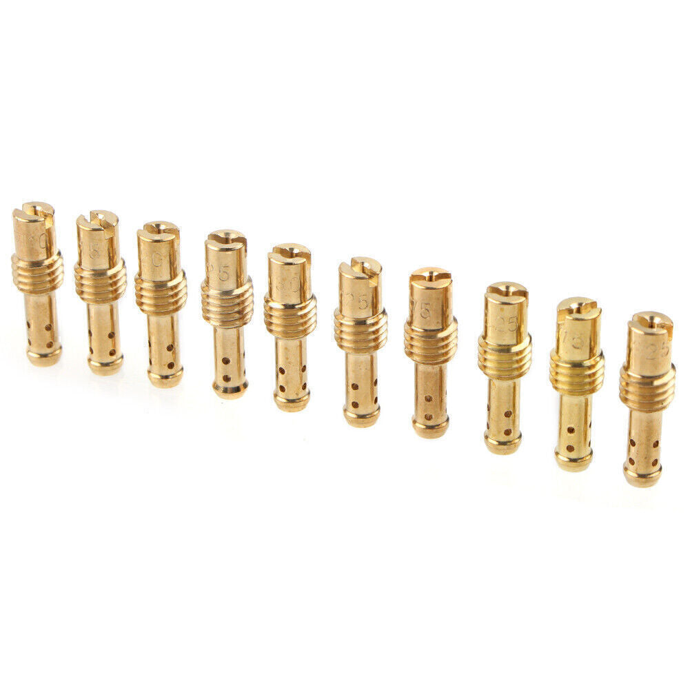 For Vm Tm Tmx Carb 10-32.5 10 X Carburetor Parts Pilot Jet 8 Bleed Holes