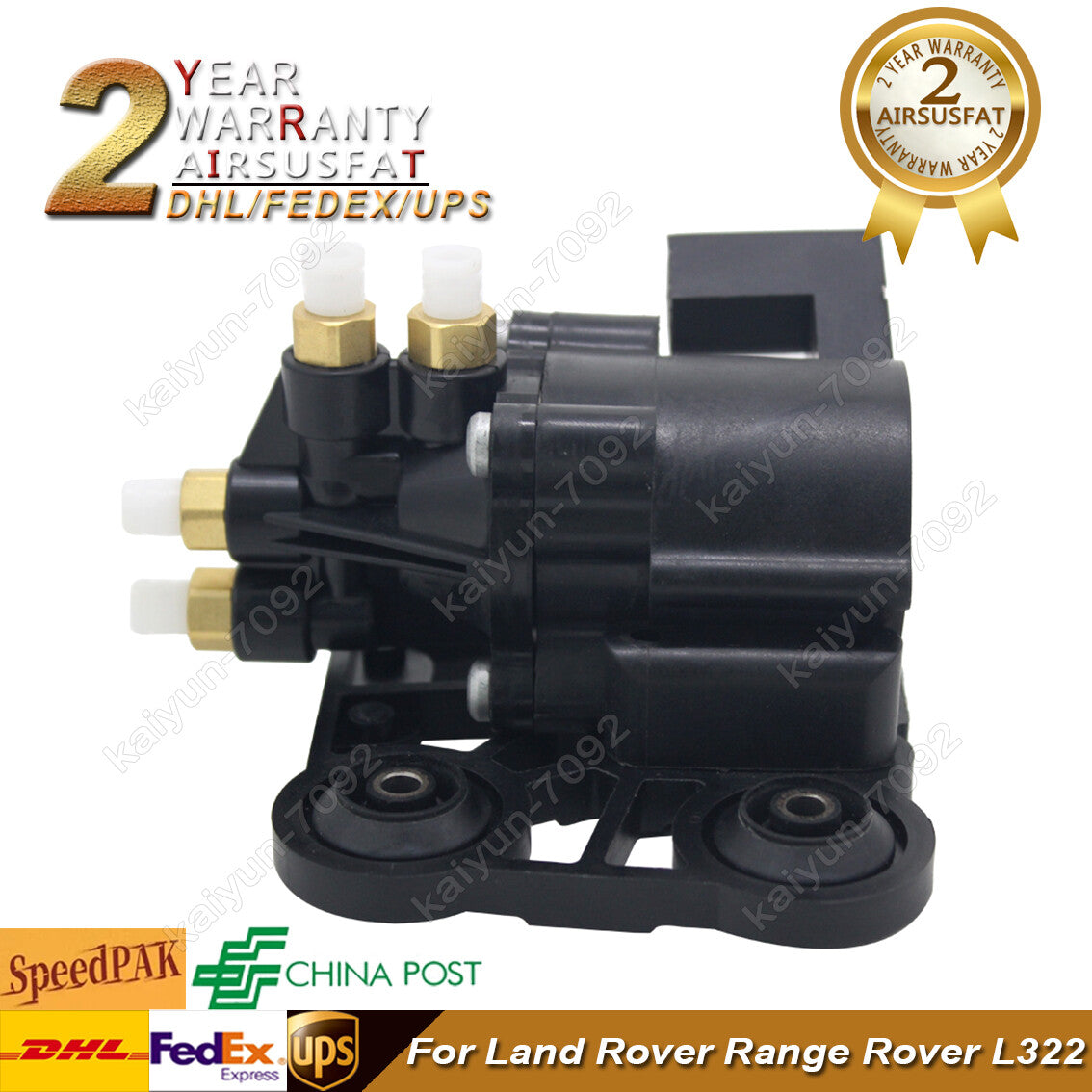 Front Air Suspension Solenoid Valve for Land Rover Range L322 2003-12 RVK000040