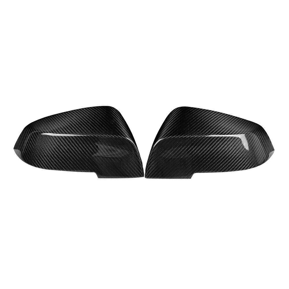 2X Replacement Carbon Fiber Mirror Covers Cap Fit for BMW E84 F20 F22 F30 F32 F33