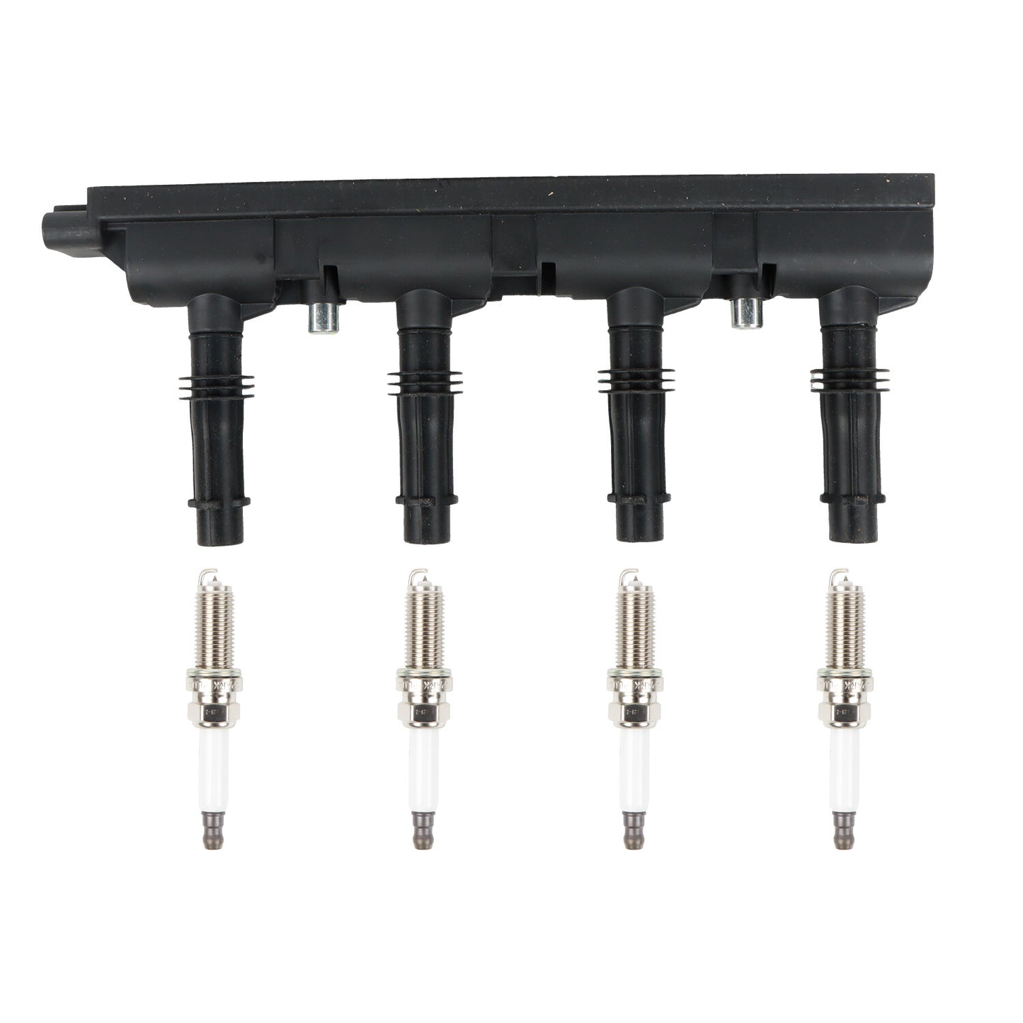 Ignition Coil + 4pcs Iridium Spark Plugs UF669 For 1.4L for Buick for Chevy Sonic for Cruze
