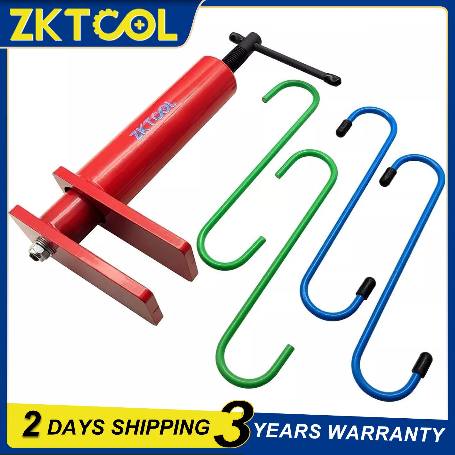 ZKTOOL Universal Car Disc Brake Caliper Adjustment Tools Brake Pad Removal 5PCS
