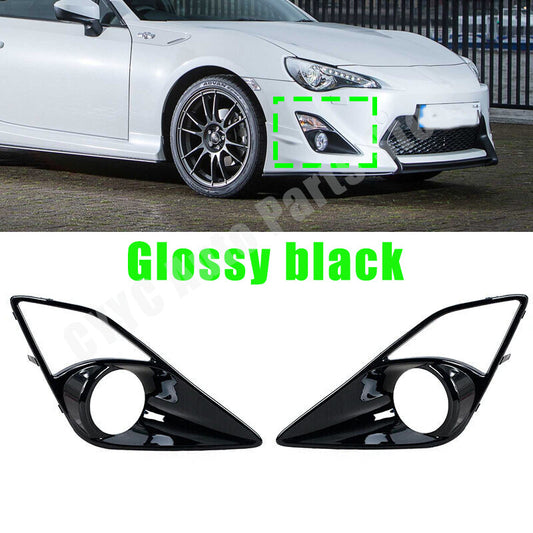Front Fog Light Cover Bumper Frame Lamp for Toyota GT86/ for Scion -S/BRZ 2013-2016