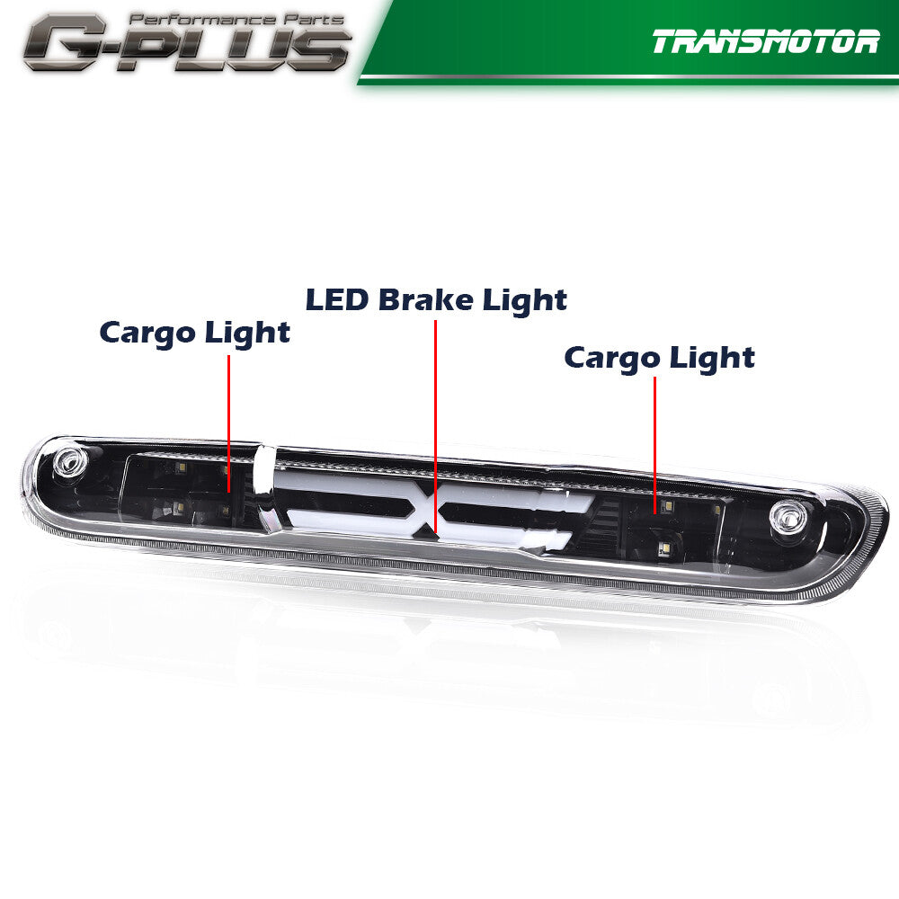 LED Trio 07-14 Black and White Silverado for GMC for Sierra 1500 2500 3500