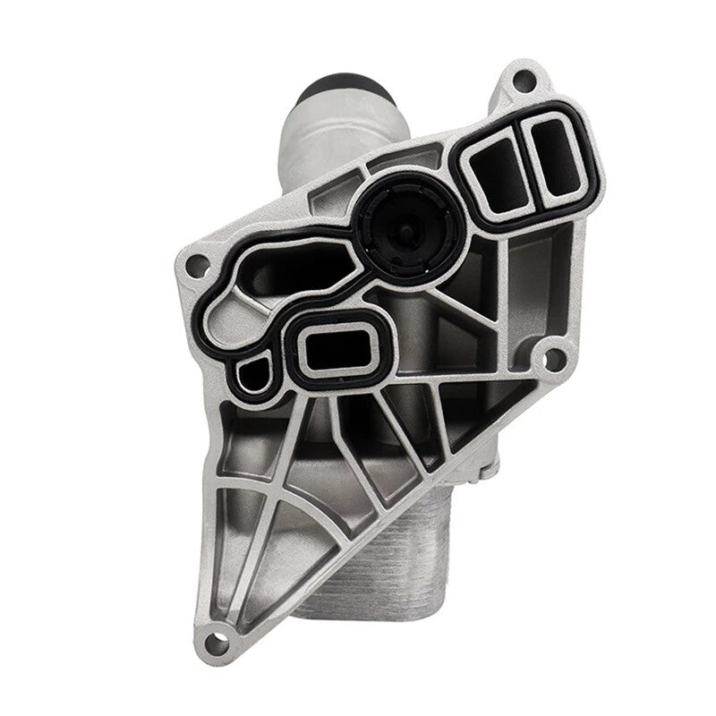 Aluminum engine oil filter housing suitable for BMW F15 F20 F25 F26 G01 G02 11428596283