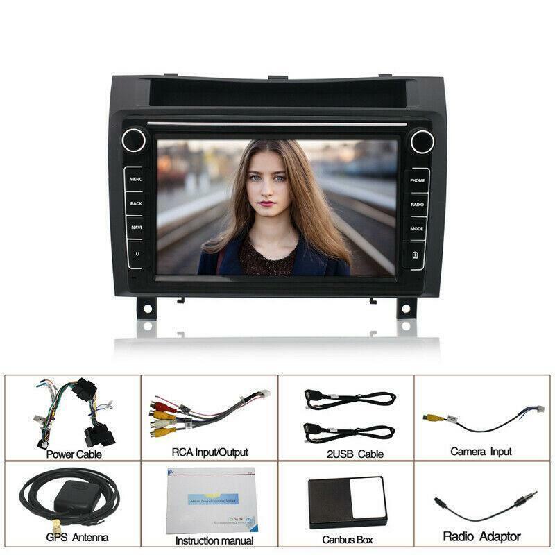 04-10 9 Android 10.1 Car Stereo Radio GPS MP5 Player Fit for Mercedes-Benz SLK