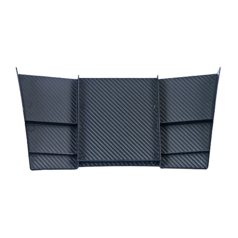 Console Storage Box Cover Trim Fit for Nissan Rogue Sport 2017-2021 Carbon Fiber