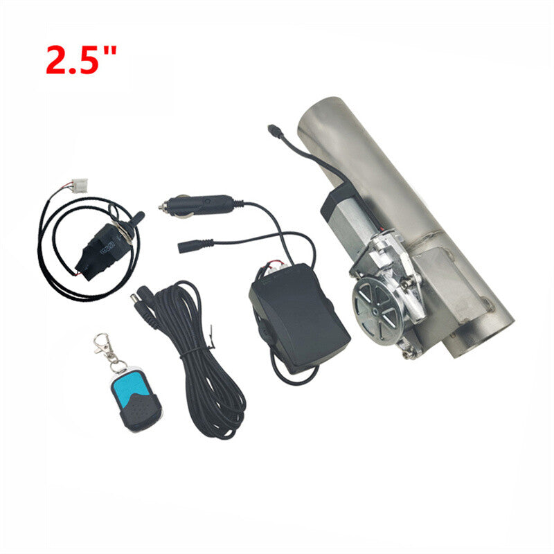 2.5 Electric Exhaust Valve Control Motor I Pipe with Manual  Remote Control