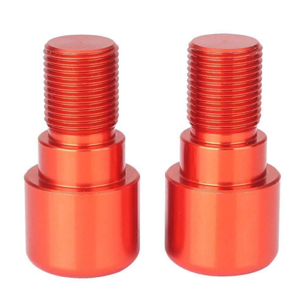 Fit for Yamaha YZF R6 1999-05 YZF R6S 2006-12 18mm Handle Bar End Grips Plug Orange