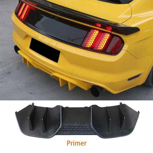 Rear Diffuser Spoiler Bodykit 1PCS for Ford for Mustang 2015-2017 RTR Primer Black