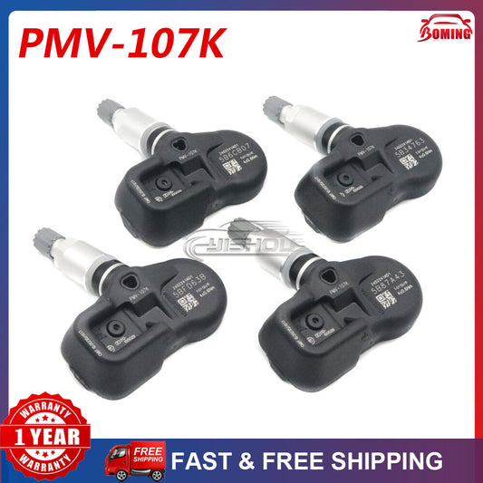 4X PMV-107K 42607-50010 42607-50011 TPMS Tire Pressure Sensor for Lexus 2005-12