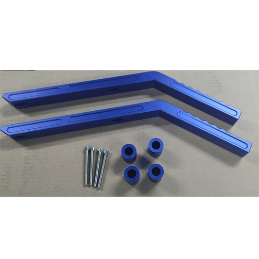 Blue Aluminum Rear Grab Handles Grab Bar Grip Fit for Jeep for Wrangler JK 2007-2018