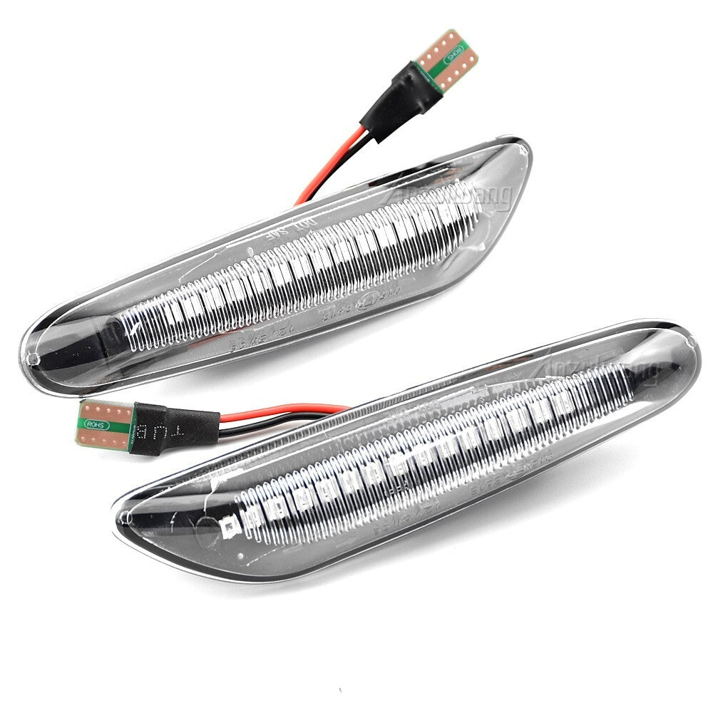 Dynamic Smoke LED Side Turn Signal Lamp for BMW 5 Series E60 E61 2004-2010