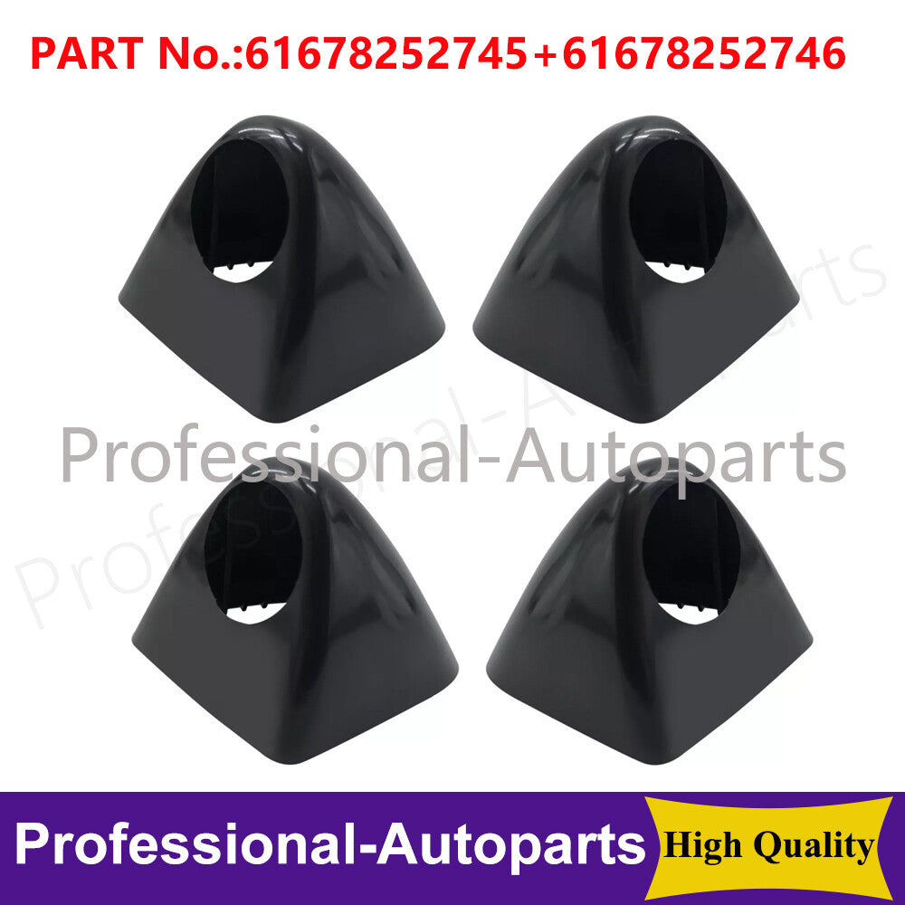 4PCSLR Head Light Lamp Headlight Washer Cap Cover for BMW X5 E53 1999-2002