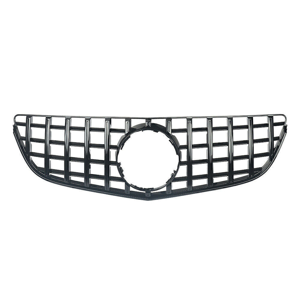 GT R Black Car Front Upper Grille For 2014-2016 15 for Benz E-Class C207 W207
