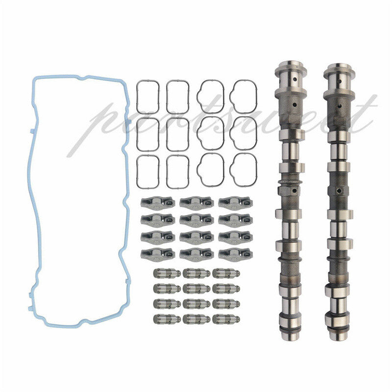 Left Intake Exhuast Camshafts Rockers Lifters Fits 11-17 for Dodge for Jeep for Ram 3.6L V6