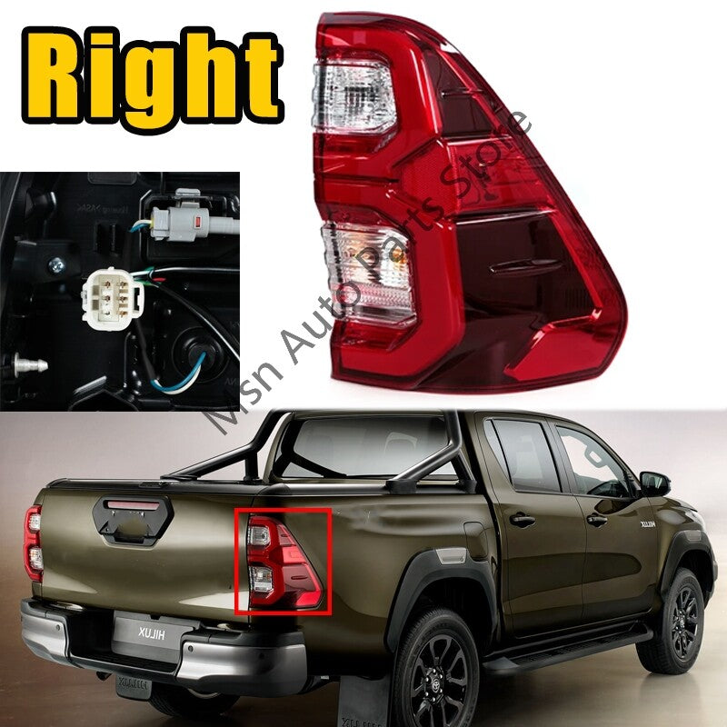 Right for Toyota Hilux Revo Rocco SR5 Pickup 2020-2022 LED Rear Tail Light