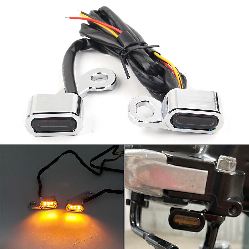 Sequentielle LED-Blinker Flowing for Mini -Lenkerleuchte Fit for Harley Motor