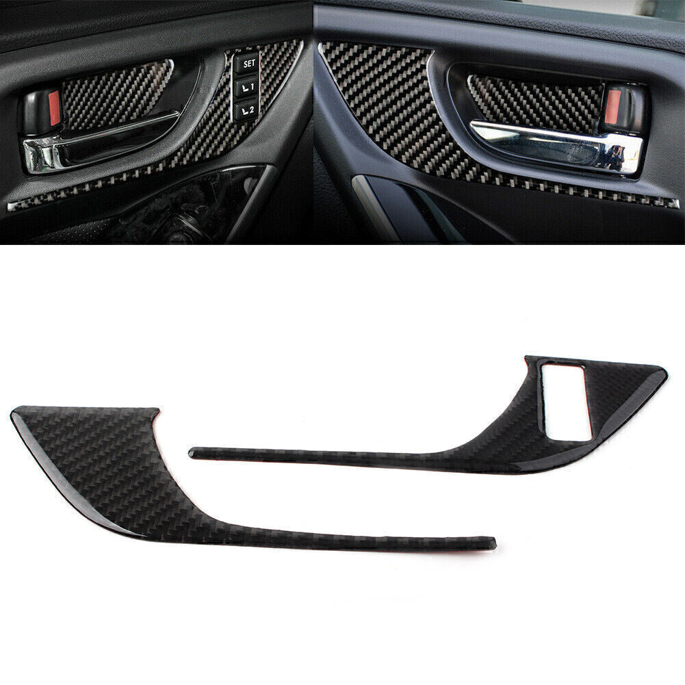 T¨¹rinnengriffe vorne Abdeckung Verkleidung Carbon B F¨¹r for Subaru Forester 13-18