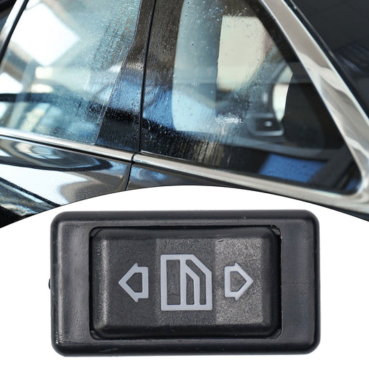 Car electric power switch button with green light, 6 pins, 12/24 volts, 20 amps, new.