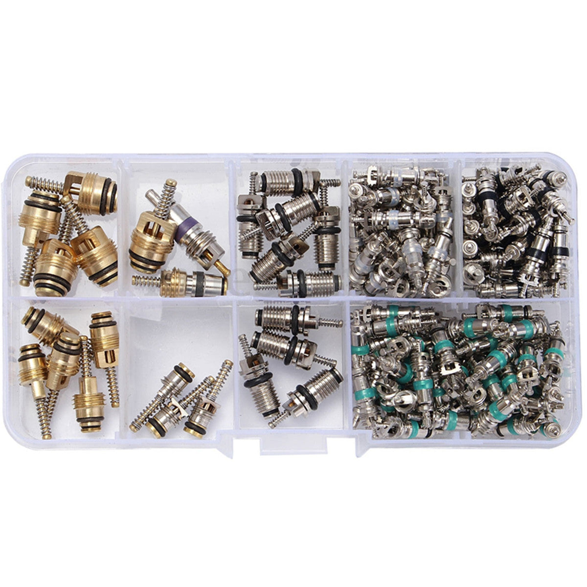 R134A Car Air Conditioners Valve Cores Conditioning Assortment Accessories