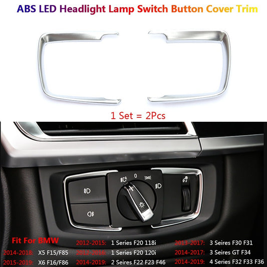 for BMW 1 2 3 4 X5 X6 F10 F20 F22 F30 F32 F15 F16 Headlight Switch Panel Cover