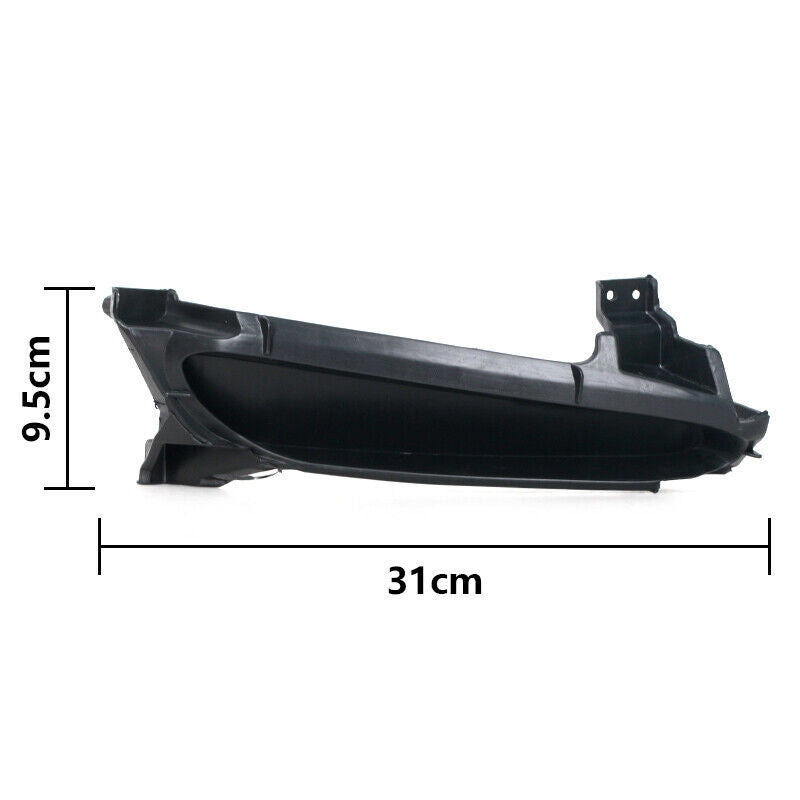 Pair for Mazda 3 2010 2011 Front Bumper Lower Cover Insert Trim Grille