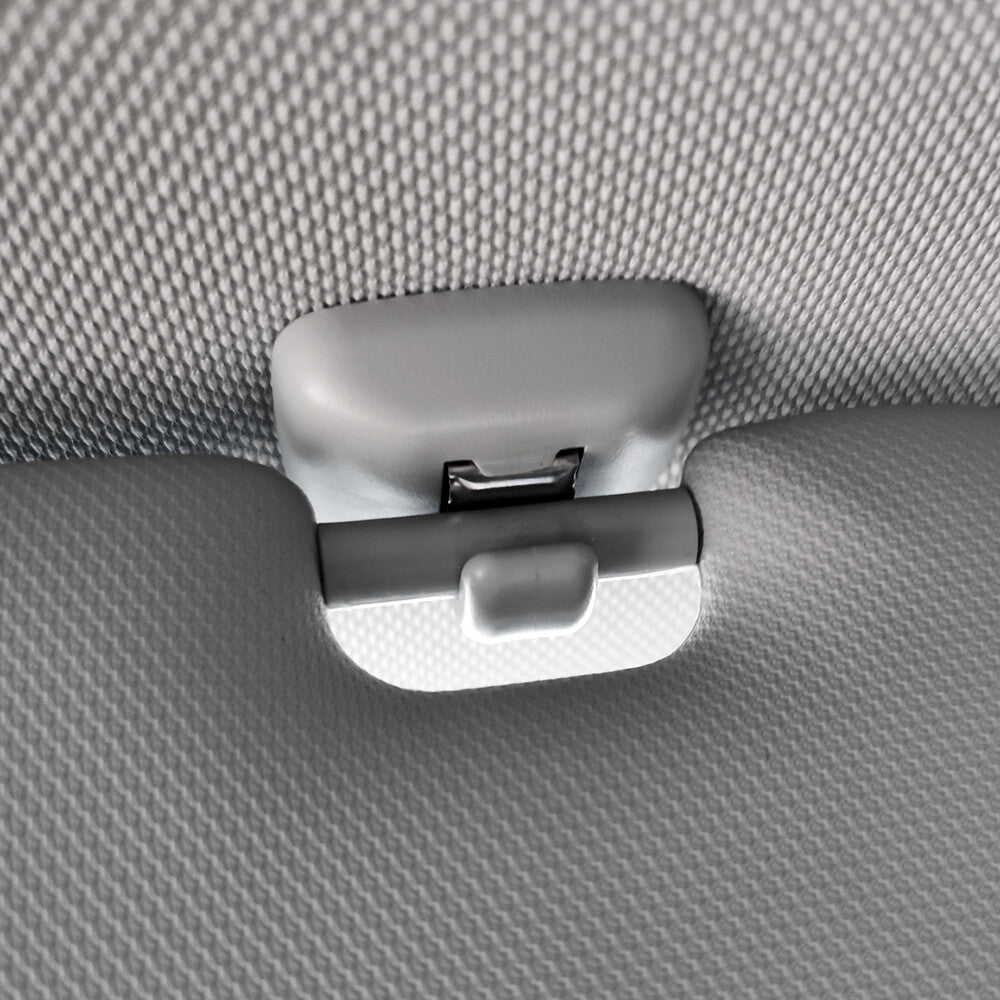 2 x Holder Sun Visor Grey for VW Transporter T4 T5 Beetle for Bora Caddy Eos for Golf