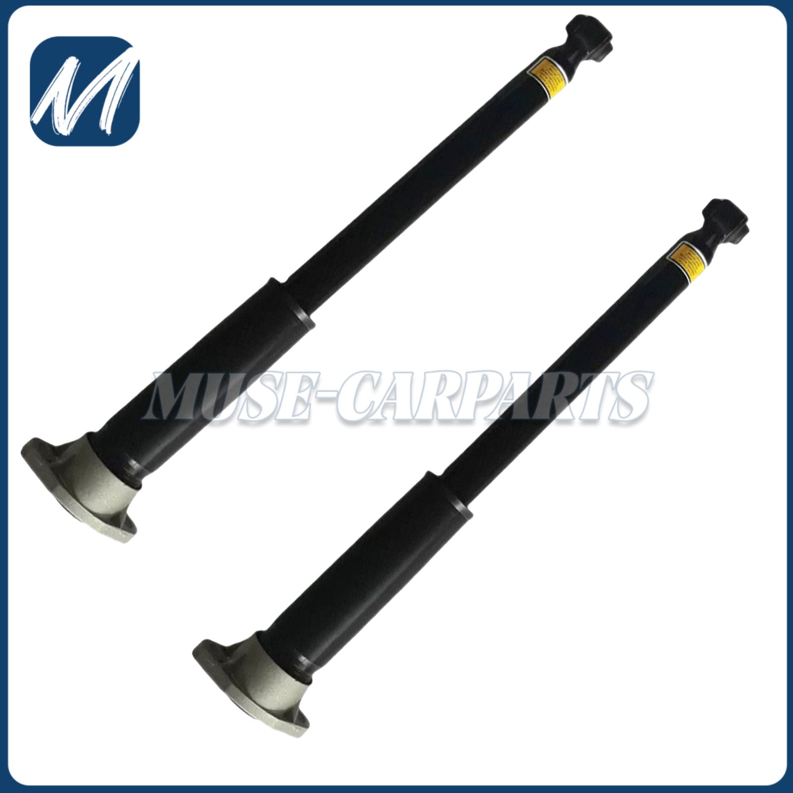 2-Piece ABC Shock Strut Rubber Dust Cover Boots for Mercedes S-Class W221 S600
