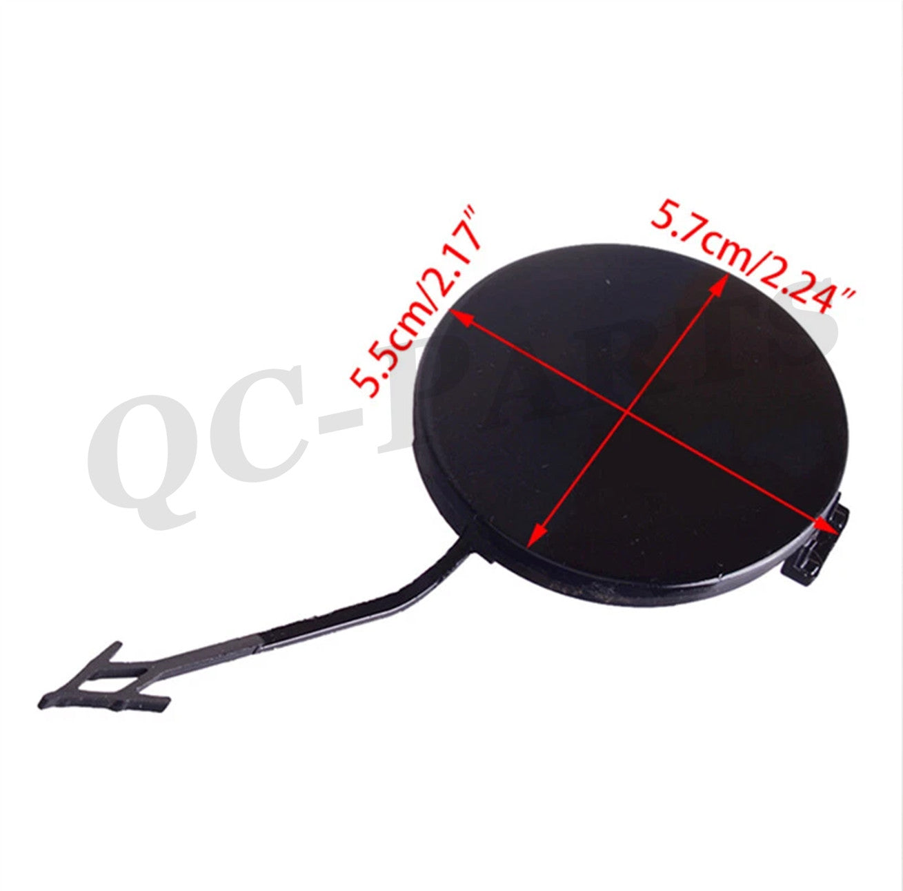 1 piece of front bumper tow hook eye shield cap suitable for Audi for A6 S6 2012 2013 - 2015