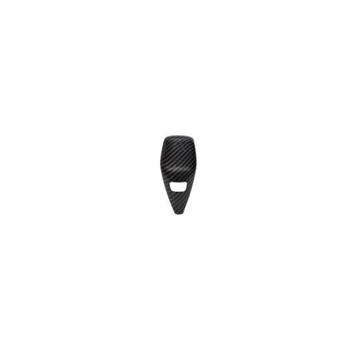 Carbon Fiber Console Gear Shift Knob ABS Cover Trim Fit for BMW X3 iX3 2022-2023