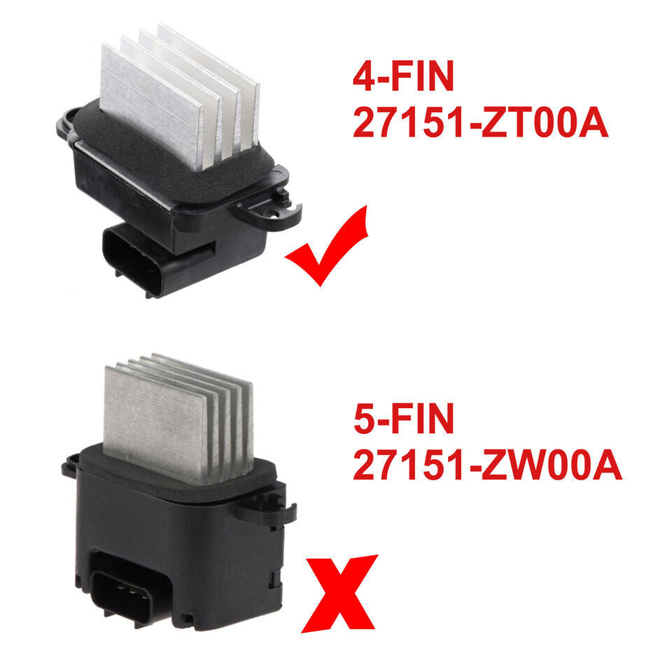 for Nissan Frontier Xterra Armada 27151-ZT00A NEW HVAC Blower Motor Resistor