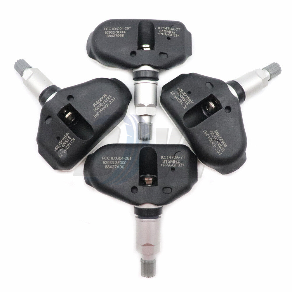 New 52933-3E000 TIRE PRESSURE MONITORING SENSOR TPMS for Hyundai Sonata for Kia 4PCS