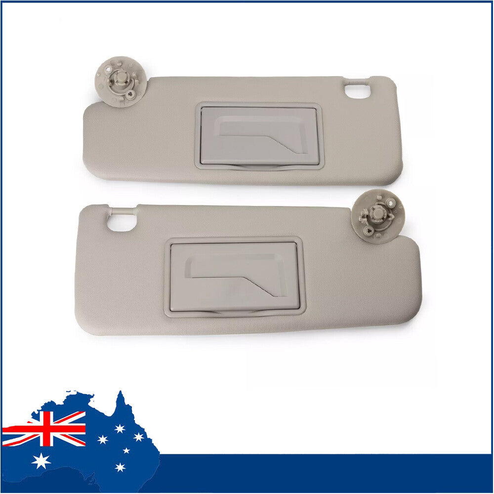 2X LH+RH Gray Inside Sun Visor P95327509 P95327507 for Chevrolet Sonic 2012-2016