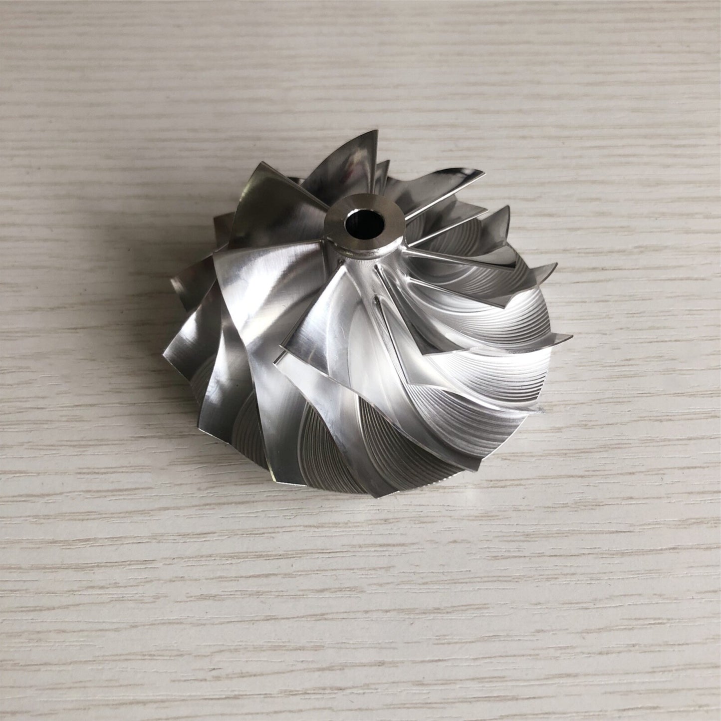 HX35 56.00/78.00 mm 7+7 Blade Turbocharger Billet Compressor Wheel