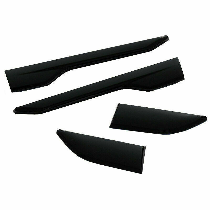 4Pcs Gloss Black Air Flow Vent Side Fender Trim for Range Rover Evoque 2012-2019