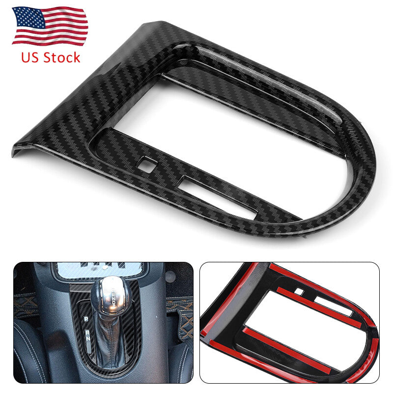 Center Console Gear Shift Frame Cover Panel Sticker fit 2015-2023 for Ford for Mustang