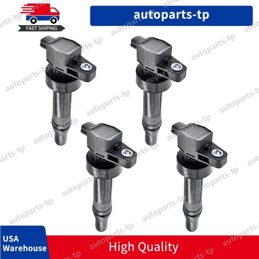 4x Ignition Coil 27301-2B000 For 12-18 for Hyundai Accent for Veloster for Kia Rio Soul 1.6L