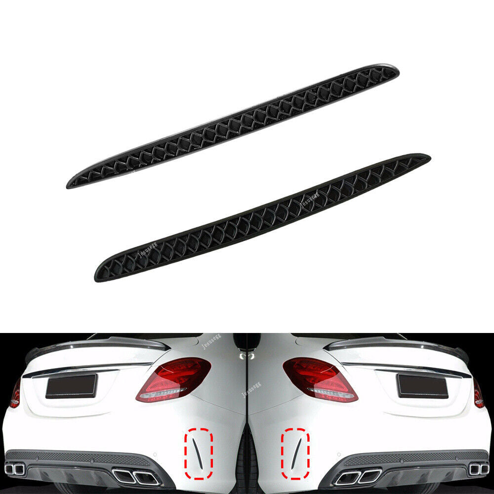 Rear RHLH Bumper Side Grill Insert Trim Fit for Mercedes-Benz C-CLASS C63 W205