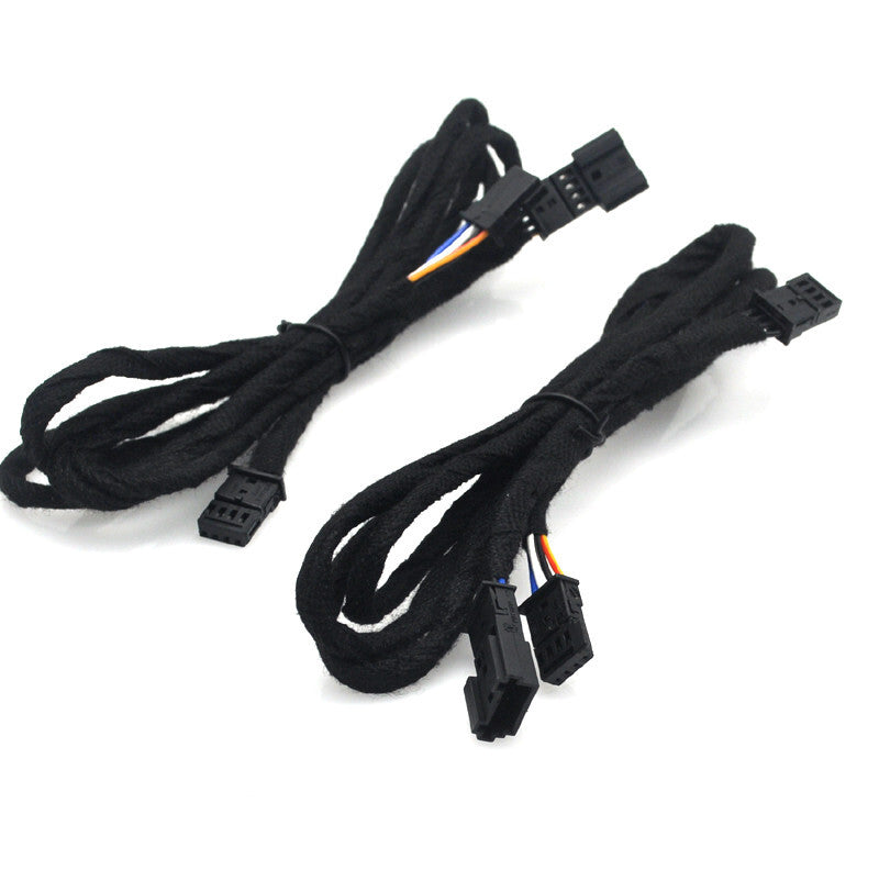 Retrofit Rear footwell light Y-adapter splitter cable for BMW F30 F32 F34 F10 M3